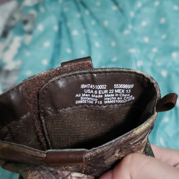 Camo toddler boots - Picture 2 of 2